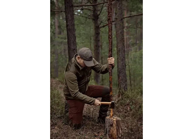 Куртка Harkila Steinn fleece коричневая Фото 3